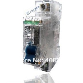 New DZ47 1P 10A C10 transparent Mini Circuit Breaker