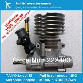 Free Shipping, TAIYO 15 Methanol Engine for Model Aircraft / Car / Boat .100% New Japanese Model Engine.Gift for DIY