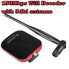 USB Lan Card High power WI FI Adapter Long Range USB Wi-Fi antenne 150Mbps 5dbi Wifi Decoder antenne wifi internet free wifi