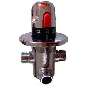 DN15 (G1/2) Brass thermostatic valve , thermostatic valve, solar heater valve, thermostatic mixer