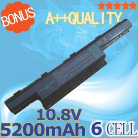 5200mAh 6 cells Battery For Aspire 4741 5741 5551 7741z AS10d75 AS10D31 AS10D41 AS10D51 AS10D61 AS10D71 AS10D73 AS10D75