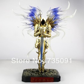 Blizzard Diablo 3 III Archangel Tyrael 22cm/8.7" Deluxe Statue Action Figure Collectibles New Loose