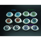 60Pcs(30pair) Half Oval Plastic Doll Eyes Mix color BJD EYES 10*14.5mm Wholesale A00841