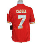 Free Shipping American Football Men's Limited Jersey #7 Matt Cassel Red Authentic Jerseys size S-XXL All Stitched(Sewn on)