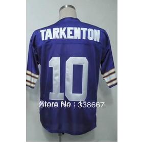  10 Fran Tarkenton 10 Tarkenton Men's Authentic 1975 Team Throwback Football Jersey Stitchwork Design Wholesale