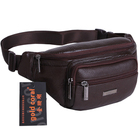 free shipping 2014 genuine leather waist pack male cowhide waist bag internality cross-body cowhide waist bag