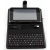 1pcs Leather case with usb keyboard bracket for 10.2 inch apad epad  table PC Netbook