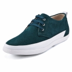 VANCL Leonel Suede Leather Shoes (Men) Green SKU:192438