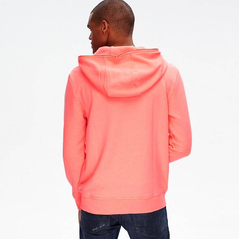 salmon pink hoodie mens