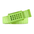 VANCL Fashion Solid Belt (Women) Fluorescent Green SKU:506951