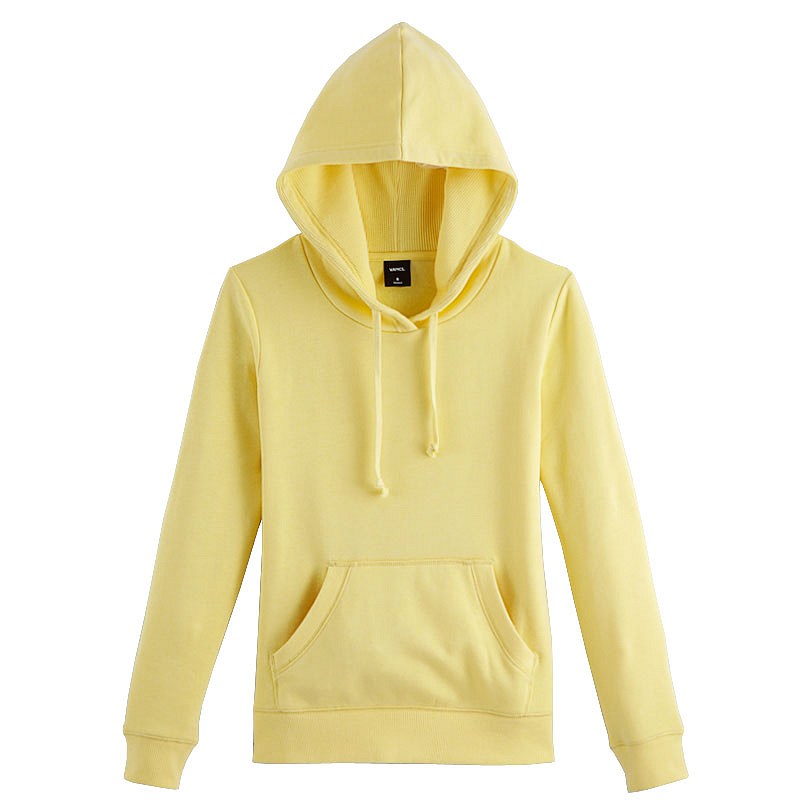 pastel yellow hoodie womens