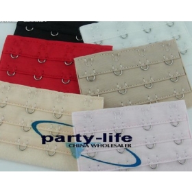 חזיית Extender חזרה 4 ווי 3 שורות , 200pcs/lot , משלוח סיטוני , ללא תשלום