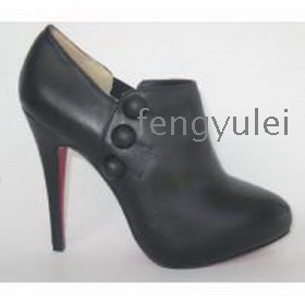  Brand  WOMEN SHOES New leather high Pumps heel r sole women shoes/with  bag box FENGYULEI~##20115