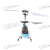 (Only Wholesale) Metal Frame Rechargeable 3.5-CH R/C Indoor Helicopter SKU:42116