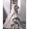 A-Line/ Strapless Cathedral train organza/taffeta/satin wedding dress dresses for brides 2010 style(WDA00)m22