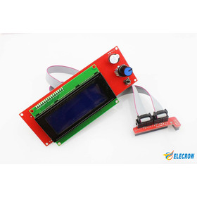 Smart LCD2004 Controller With Adapter For RepRap Ramps 1.4 3D Printer