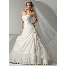 Wholesale - wedding dress ,satin bride dress bridesmaid dress Vogue female skirt #wz48
