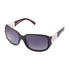 VANCL Leila Fashion Oversized Sunglasses (Women) Black Red SKU:175413