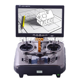 Új CNC alumínium ötvözet FPV Monitor Tartókonzol a RC Helikopter távadók 3 színben nagykereskedelme