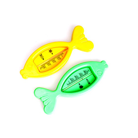 Floating Fish Lovely Plastic Float Toy Baby Bath Tub Water Sensor Thermometer BS88
