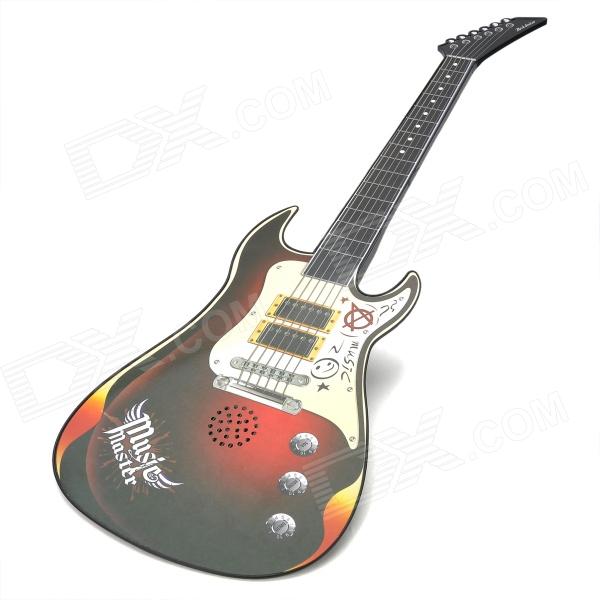 No String Slim Touching Rock Guitar Toy Black Red Wholesale NoString