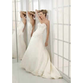 Christmas wedding dress --Wholesale Free shipping  beautiful new  Strapless wedding Dresses Wedding Apparel women dress Wedding Dresses evening dress 