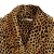 VANCL Animal Print Fleece Bathrobe (Mom) Leopard SKU:184311