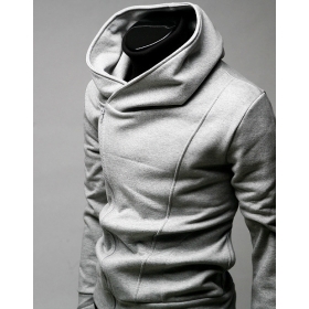 Big Promotion!!Lowest price Mens outwear New Arrival Men's Winter Coat Grey / Black Y09122801