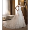 /A-Line Strapless Cathedral train satin /taffeta/chiffon wedding dress for brides 2010 style wedding dresses  x4