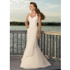 V-necklines  white wedding dress /evening dress/prom dress/ party dress/cocktail dress/ dress 111