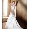 /A-Line Strapless Cathedral train satin /taffeta/chiffon wedding dress for brides 2010 style wedding dresses  x6