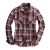 VANCL Erika Plaid Flannel Shirt (Women) Orange//Blue SKU:179170