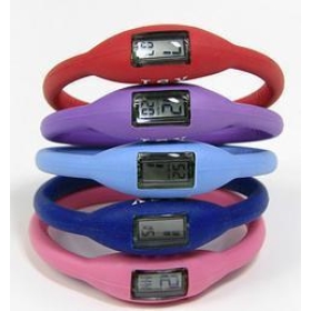 Free Shipping SI Anion negative Ion Wrist Bracelet Watch band Wristwatches Silicone Watches 200pcs/lot