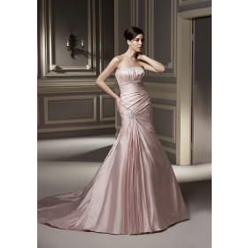 Perfect Sexy A-line τρομπέτα / Γοργόνα νυφικό κέντημα / φόρεμα παράνυμφων / επίσημο φόρεμα / Prom βραδιού φόρεμα / νυφικό για σουίτα k - 15