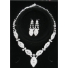 Wedding  Jewerly Set -- Perfect Pearl Necklace ,Earring , diamond necklace with best hot sell free shipping Y96