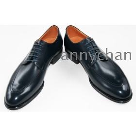 zapatos de vestir de los hombres zapatos hechos a mano derby zapatos de Oxford del cuero genuino de HD- M104