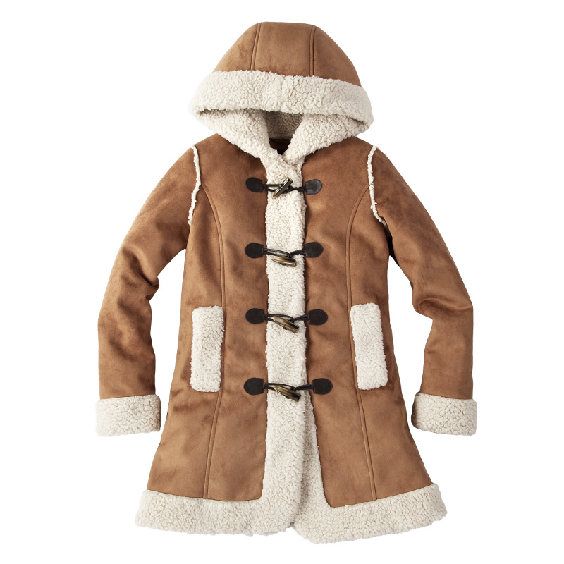 Suede Mongolian Fur Coat Miss Selfridge Us 1960s Suede And Fur Coat