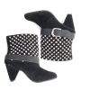 Free Shipping Wholesale - Suede Rivet Punk Tribt Platform pump High Heel Women Ankle BootsUS5-8.5