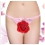 Maatwerk Nieuw Dames Panties Charming Pink Thong G -string T - back Met Leuke Vlinder