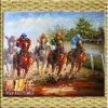 20 inch Pure Hand-painted Modern Impression Oil Painting: Go Well Up To Bridle yspt1001020