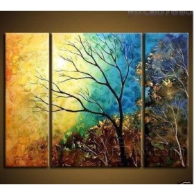 FREE SHIPPING Handmade Modern Abstract Oil Paintings Canvas Art   01149