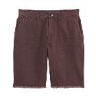 VANCL Glenn Solid Cotton Shorts (Men) Dark Red SKU:199706