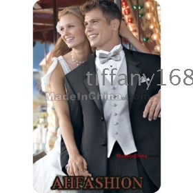 New design Men's Wedding suit Groom Wear Bridegroom suits Prom Clothing Groom Tuxedos NO:34