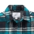 VANCL Siggy Brushed Flannel Shirt (Men) Cyan/Green SKU:183752