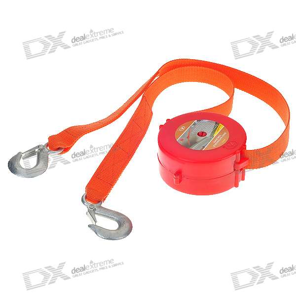 Retractable 2 Ton Towing Rope for Vehicle 3M Wholesale (Only