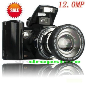 Wholesale - 2PCS PROTAX 2.4 inch TFT 12MP Digital Camera Video Camcorder Protax DC500T DC500 Free Shipping