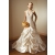 Оптовая продажа - Бесплатная доставка высокого качества Ivory вышивать атласа Свадебное платье невесты платье всех размеров цвета № 17