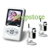 wholesale - lyd + 2.4ghz wireless color baby monitor camera with 2.5'lcd color screen free shipping dropstore