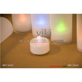 Wholesale 100pcs led candles,birthday candle,Seven-color gradient romantic candle Christmas gift