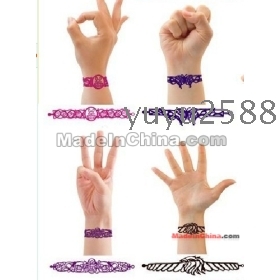 2011 110pcs/lot new fashion bracelet prevails European and American hollow bracelet hollow silicone bracelet free shipping NO.201053